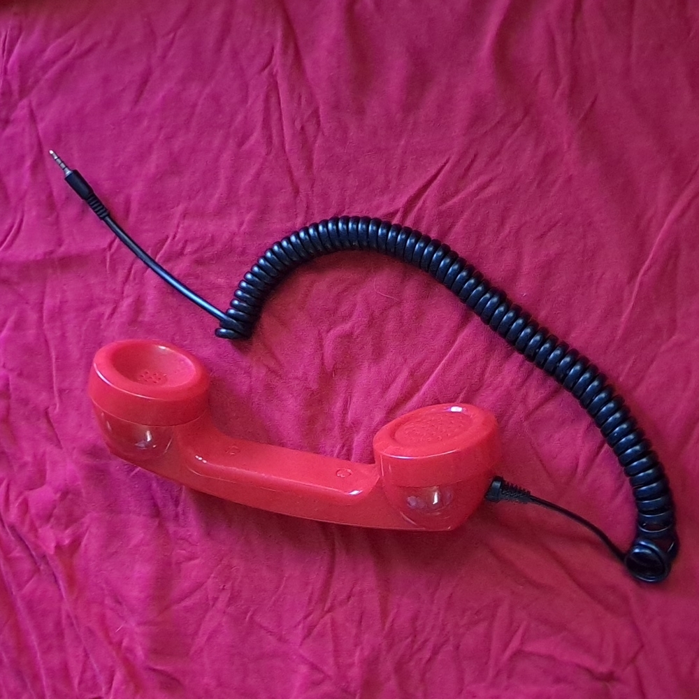 Cell phone Phone Receiver in Red